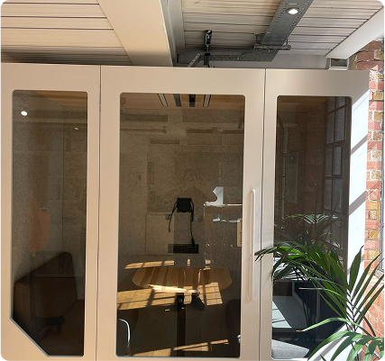 Office Booth Installation